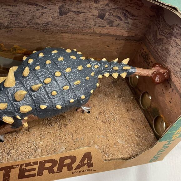 EUDPLOCEPHALUS Dinosaur Figurine Toy 
Terra by Battat & Dan LoRusso Collection - Picture 5 of 12